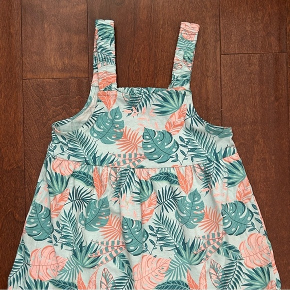 Mango Tropical Print Kids Dress, Perfect For a Summer Vacation, Size 9/10y - Picture 4 of 11